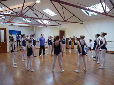 Elite Academy of Dance Ballet Lesson in Greenock